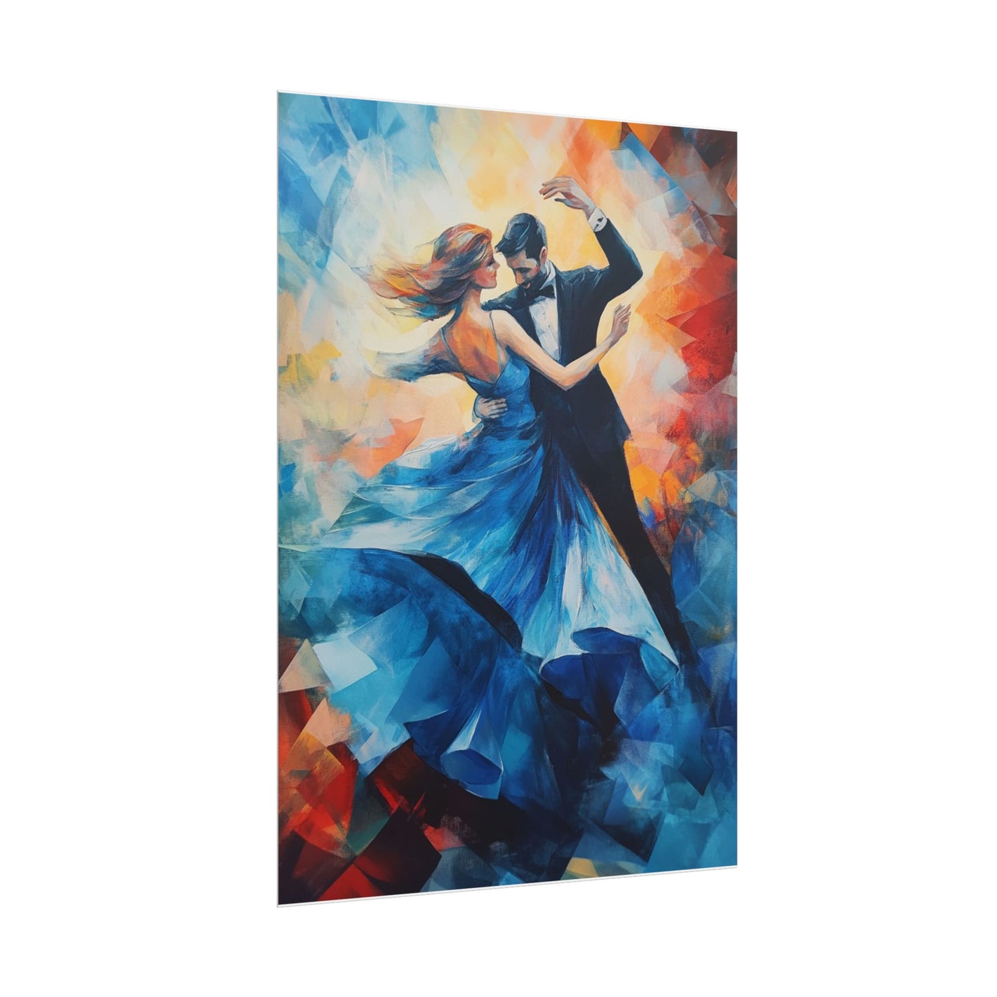 Enchanted Waltz - Abstract Dance Art Print