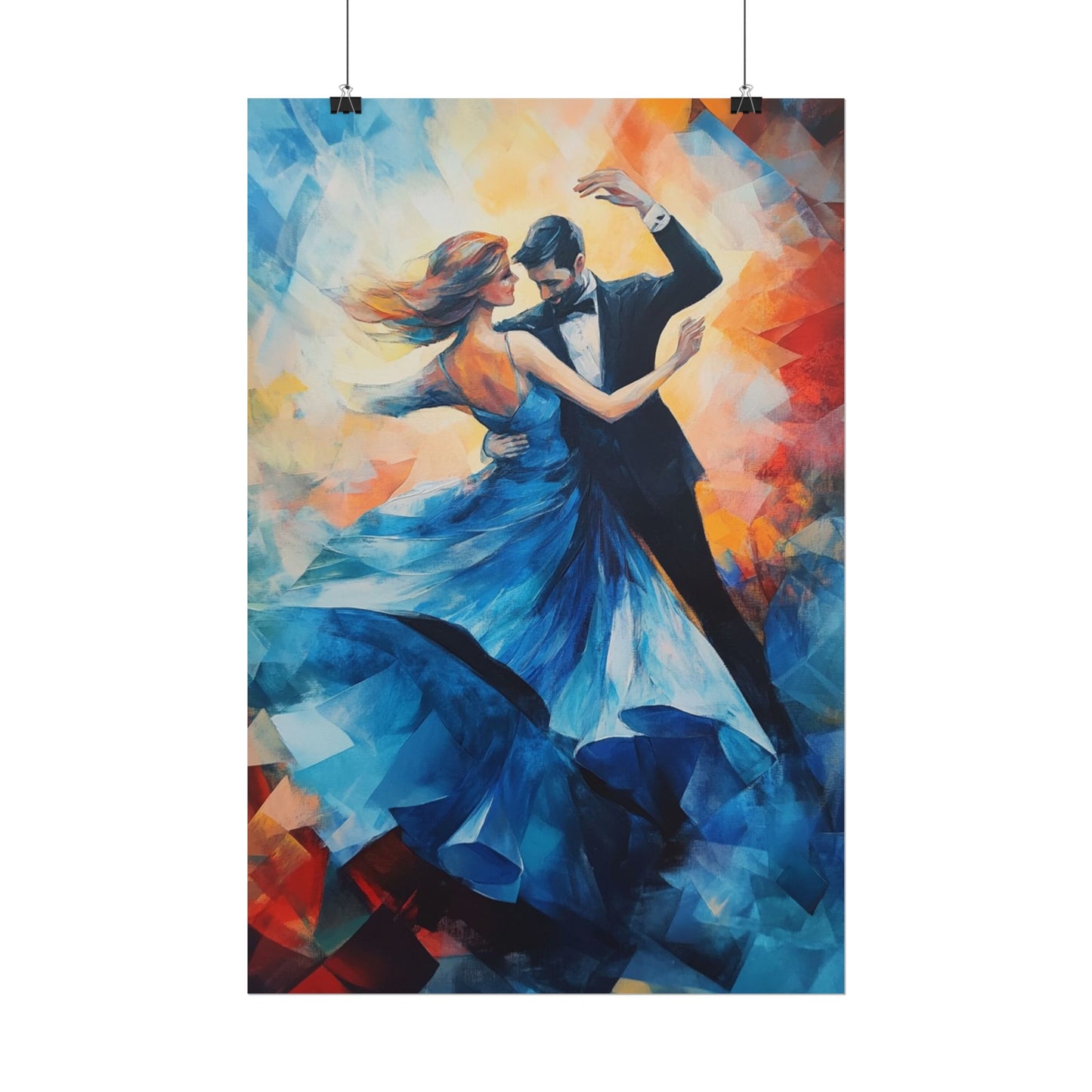 Enchanted Waltz - Abstract Dance Art Print