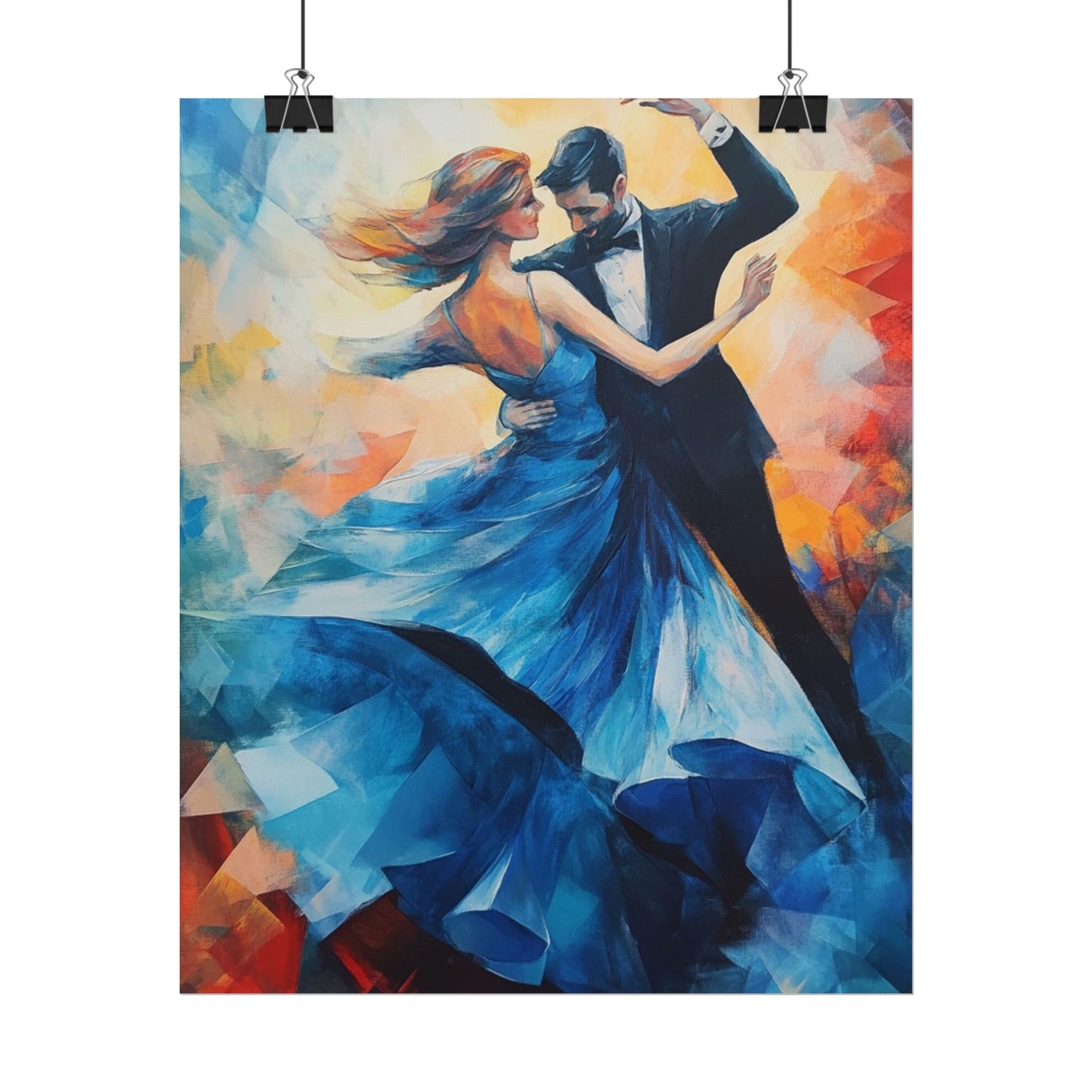 Enchanted Waltz - Abstract Dance Art Print