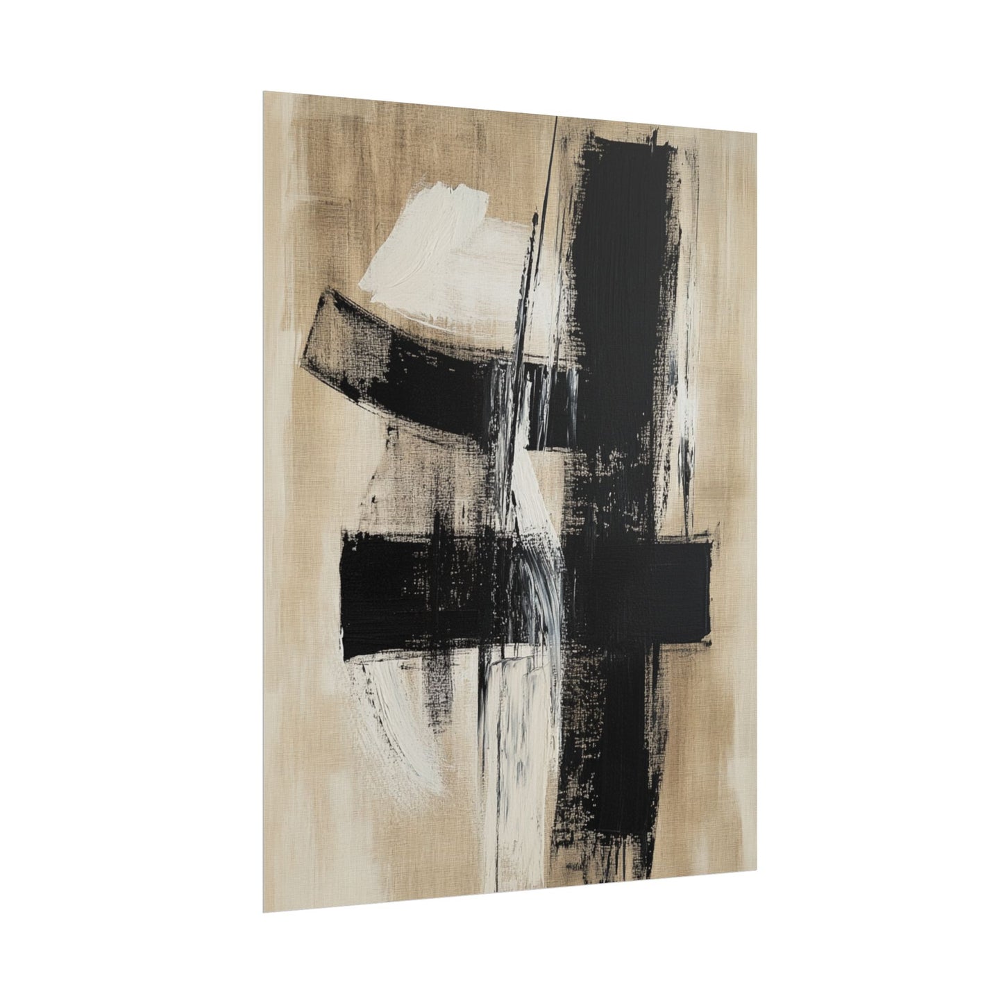 Muted Elegance - Minimalist Abstract Art Print