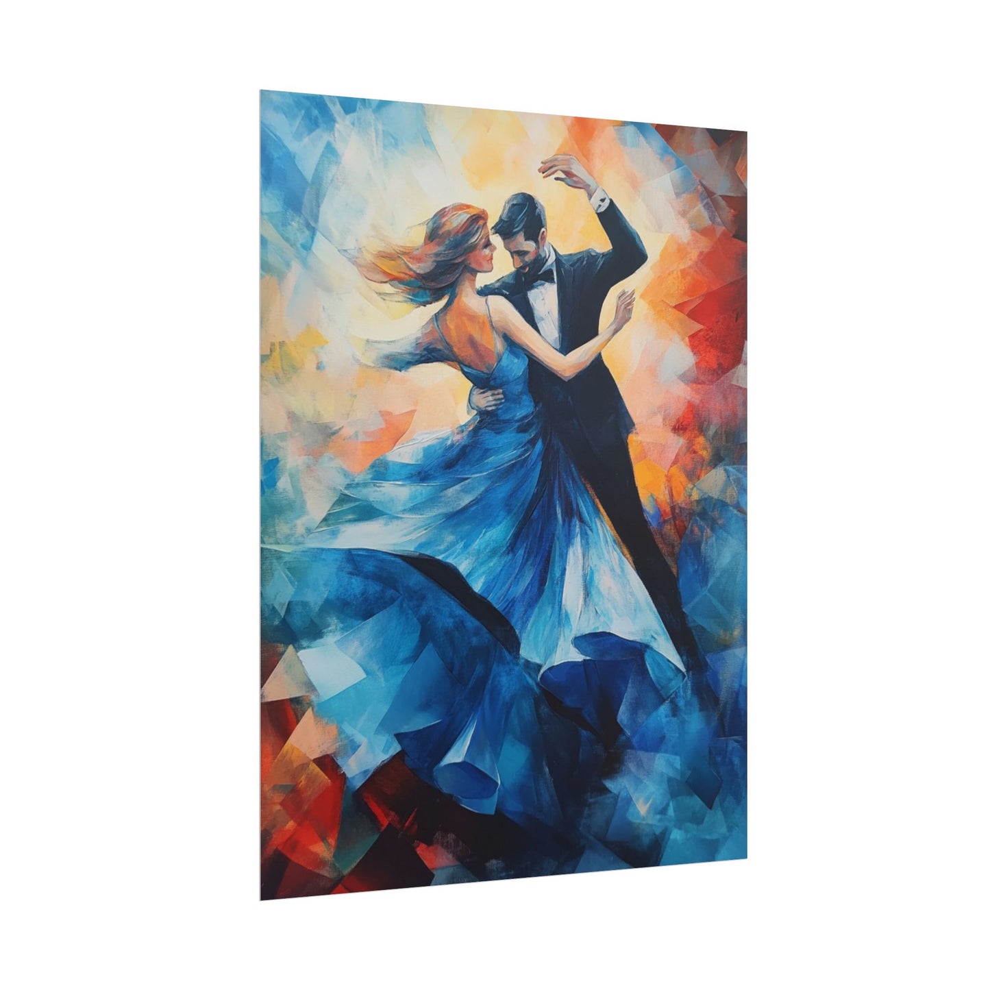 Enchanted Waltz - Abstract Dance Art Print