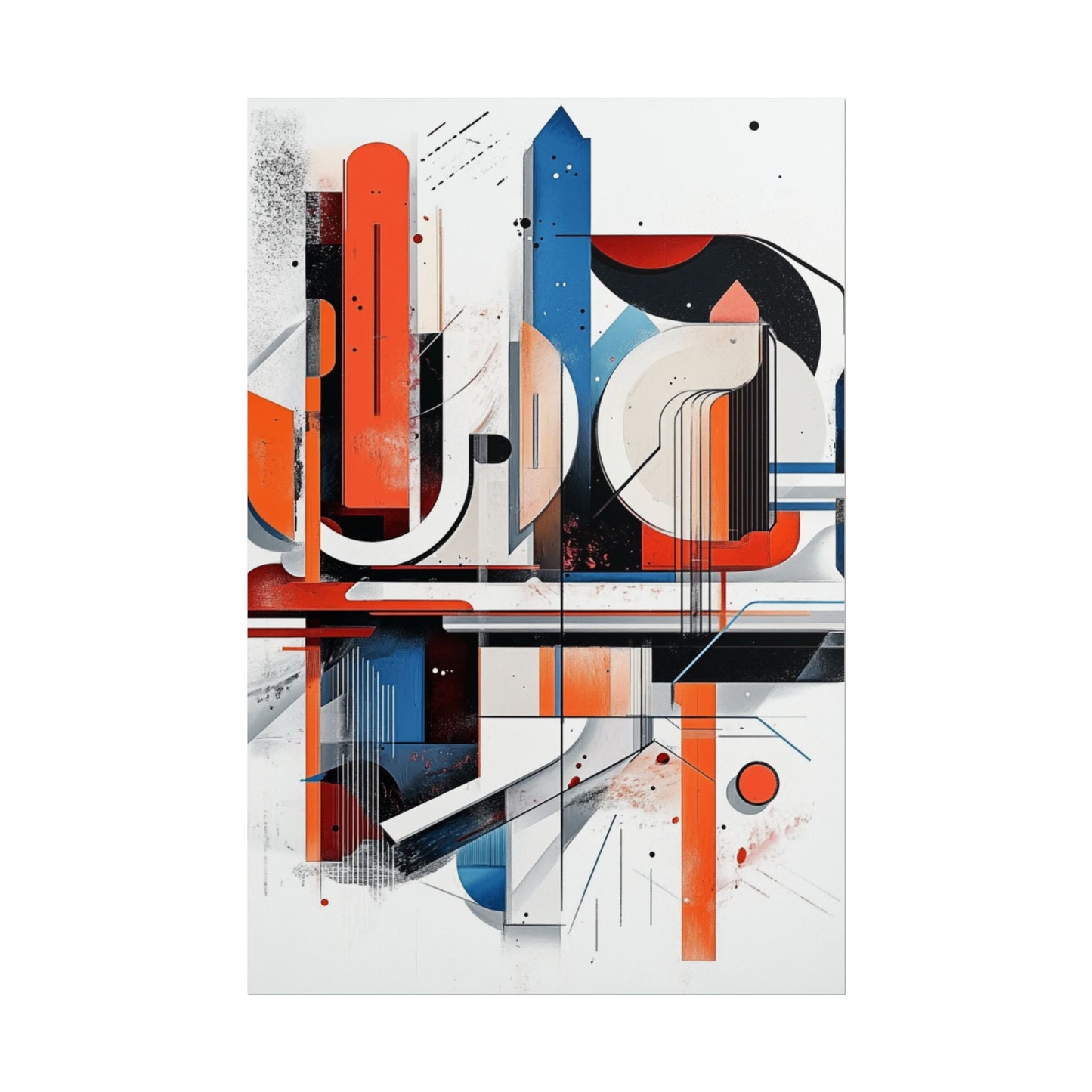 Urban Symphony - Geometric Abstract Art Print