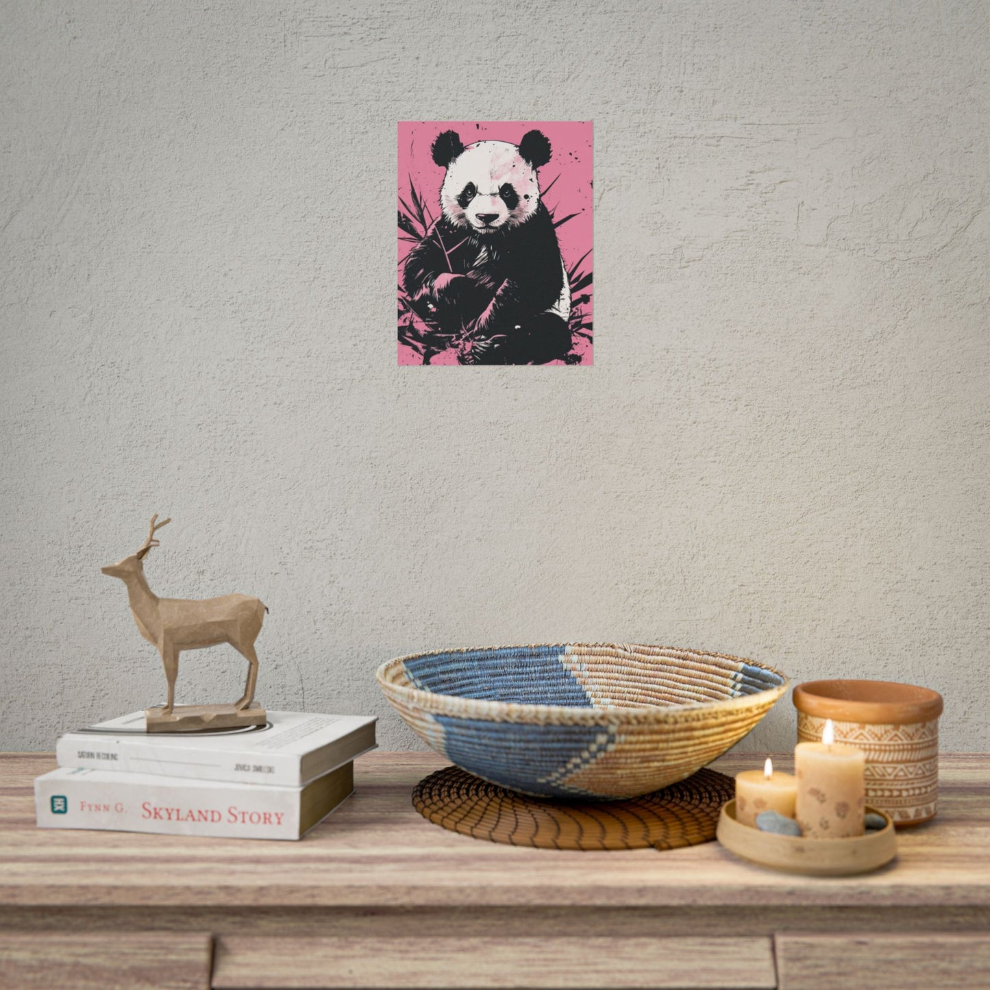 Urban Panda - Abstract Graffiti Art Print