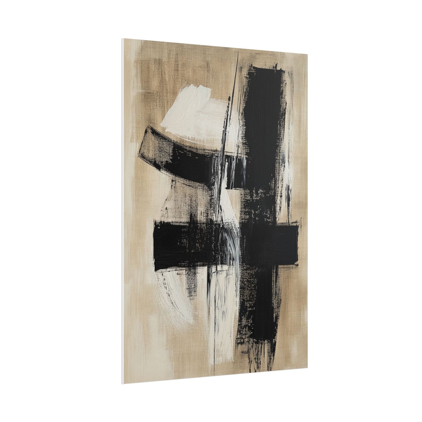 Muted Elegance - Minimalist Abstract Art Print