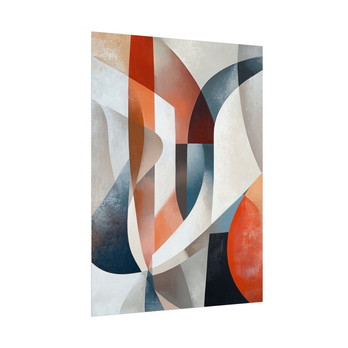 Geometric Harmony - Abstract Art Print