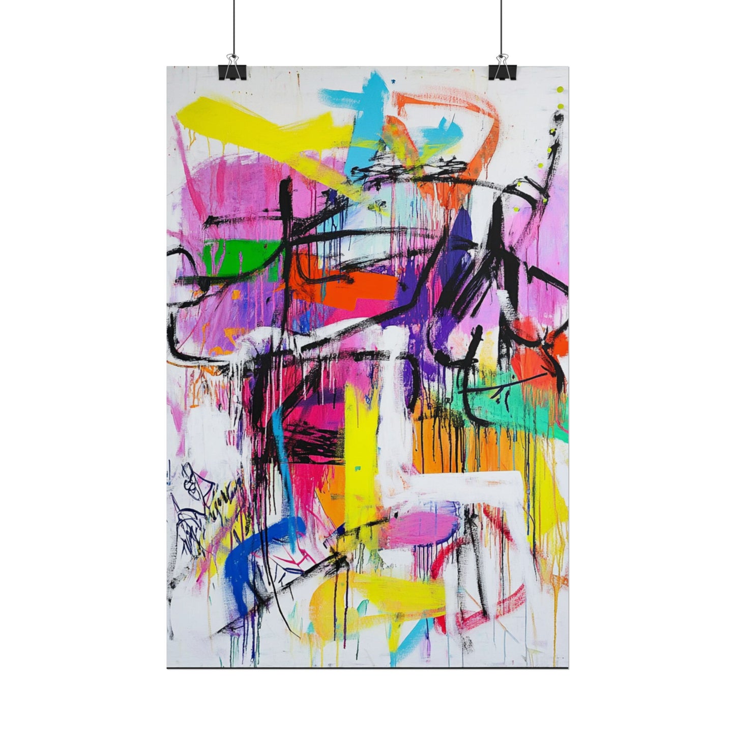 Urban Energy - Abstract Expressionist Art Print