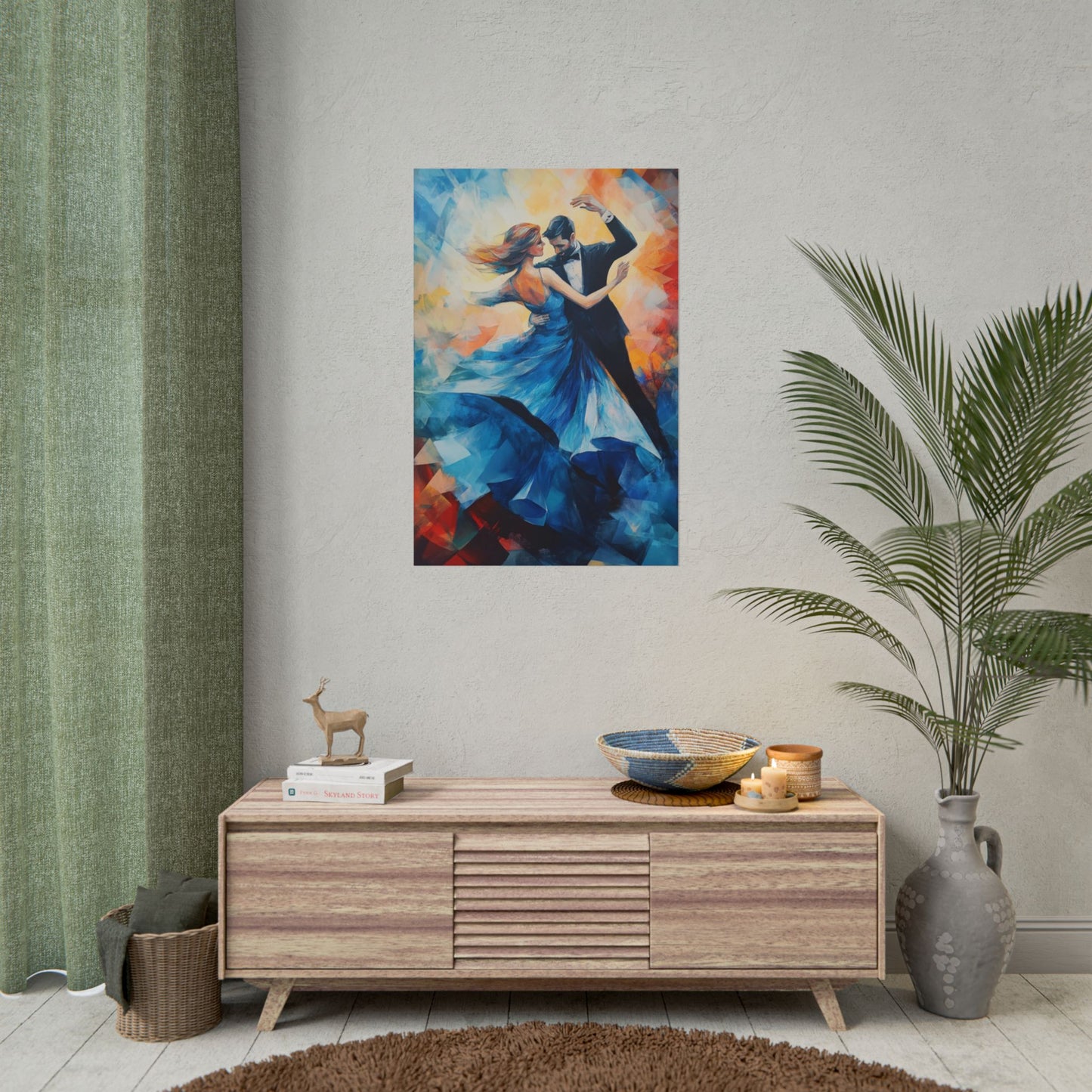 Enchanted Waltz - Abstract Dance Art Print