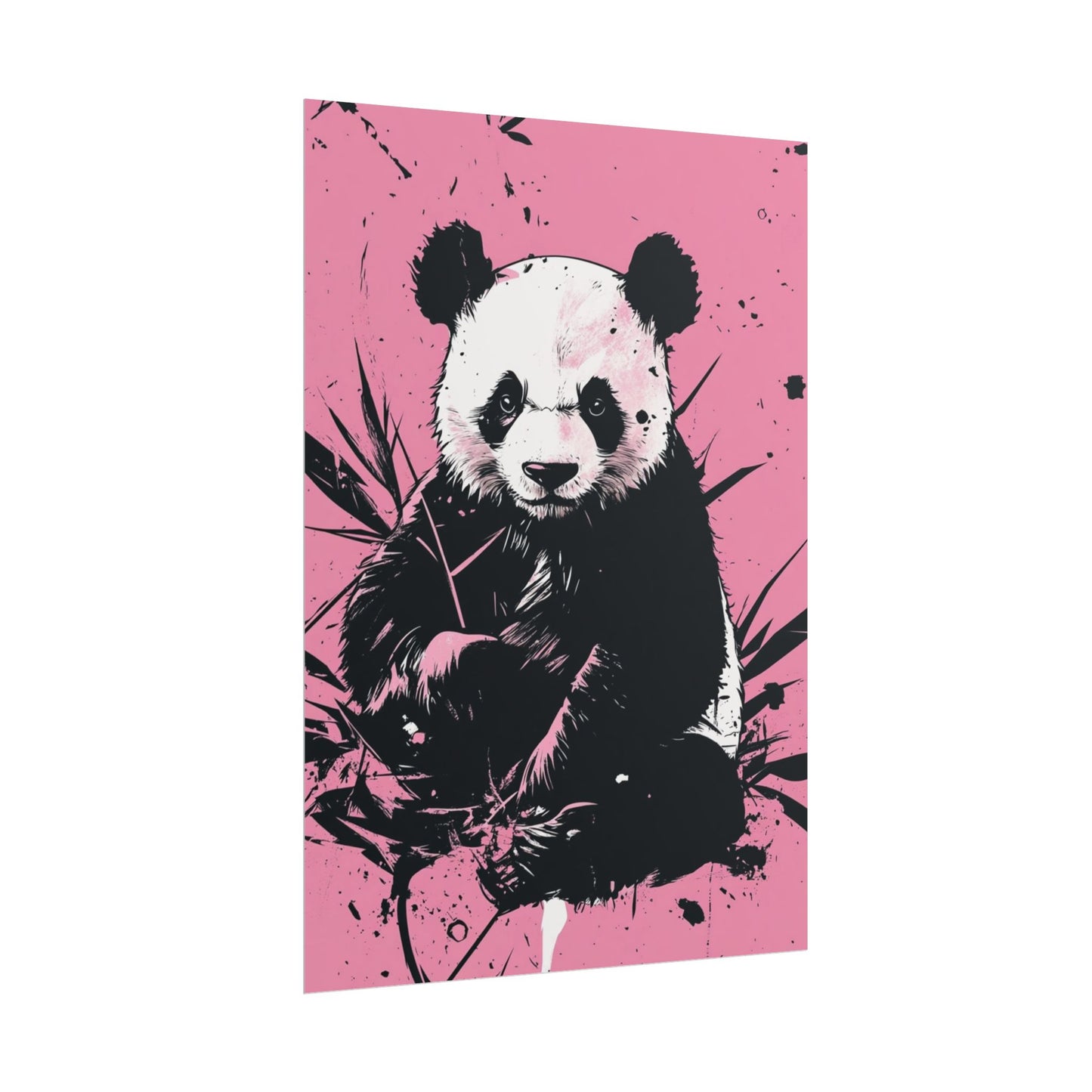 Urban Panda - Abstract Graffiti Art Print