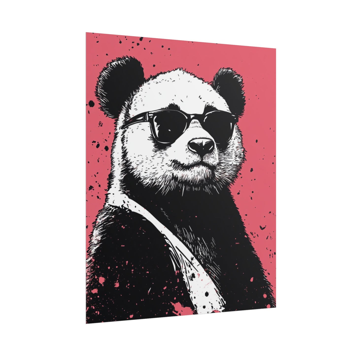 Cool Panda - Street Style Abstract Art Print