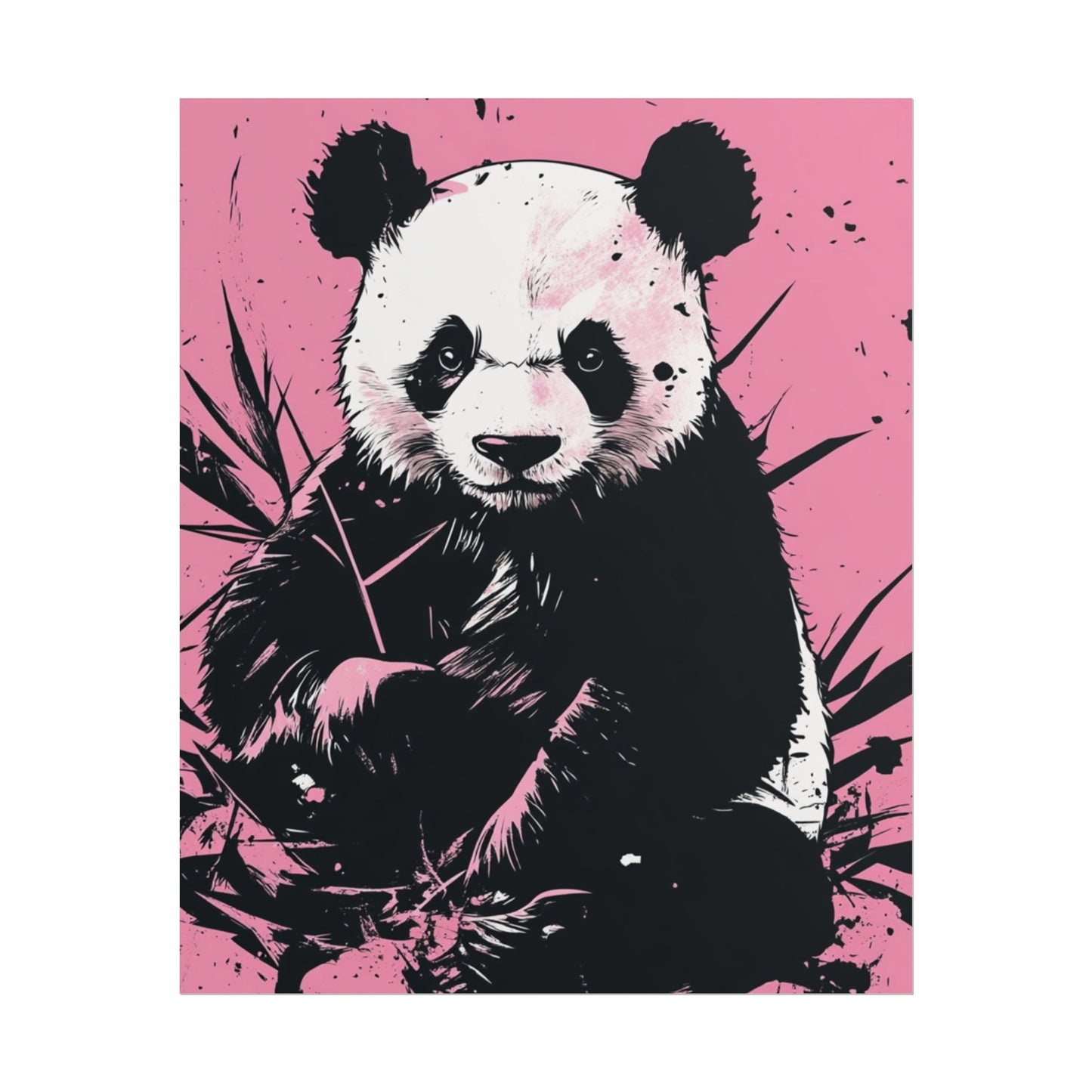 Urban Panda - Abstract Graffiti Art Print